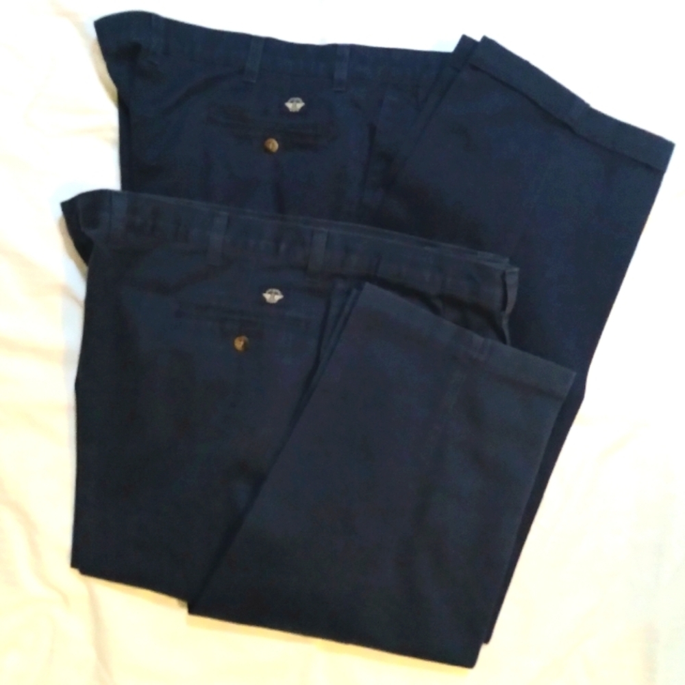 *TWO (2) PAIR* Docker's Navy Blue Pants